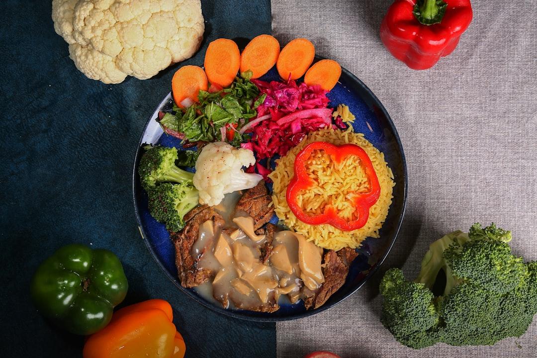 Smothered Pork Chops with Rice & Veggies