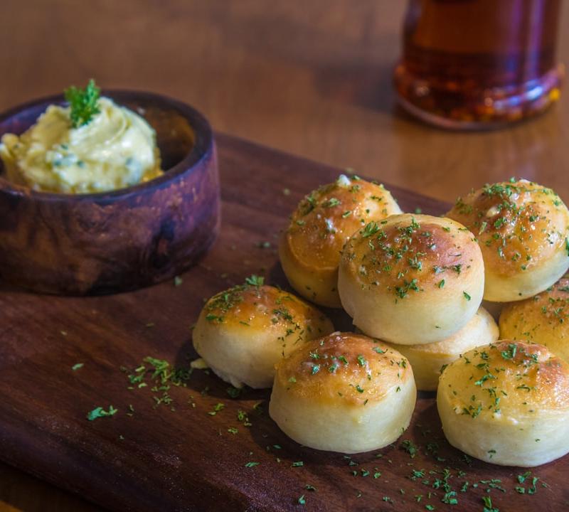 Soft Pretzel Bites with Cheese Sauce