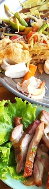 20-Min Som Tam Bowl with Crispy Pork