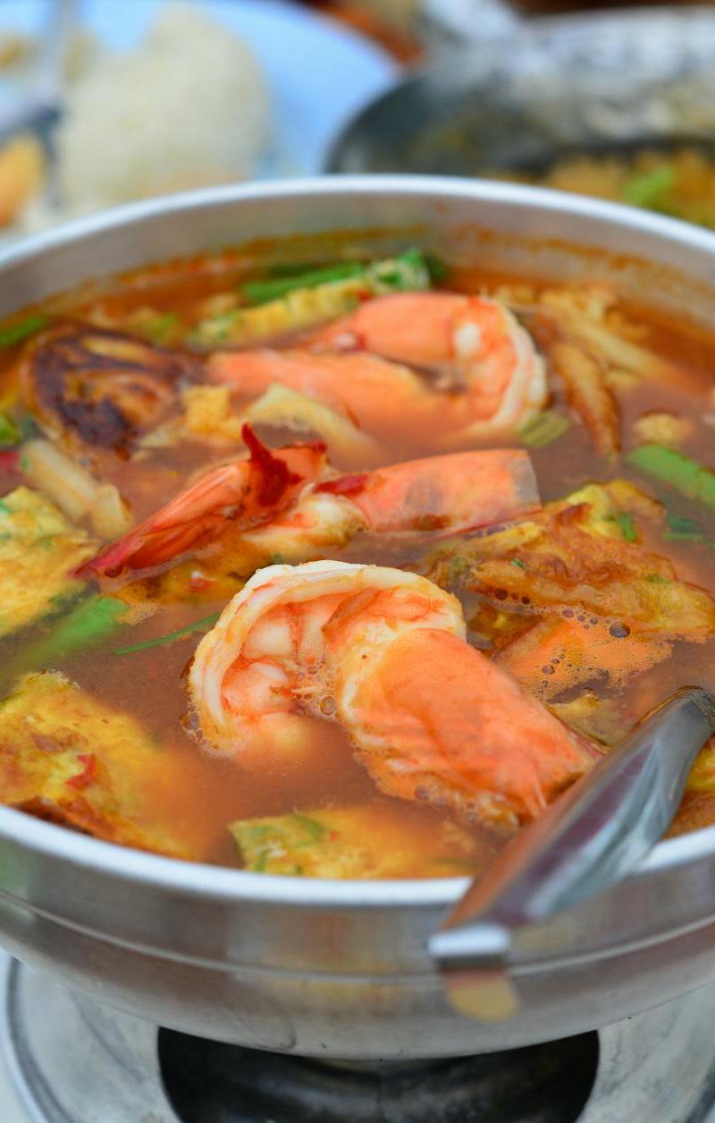 Sour Curry Shrimp