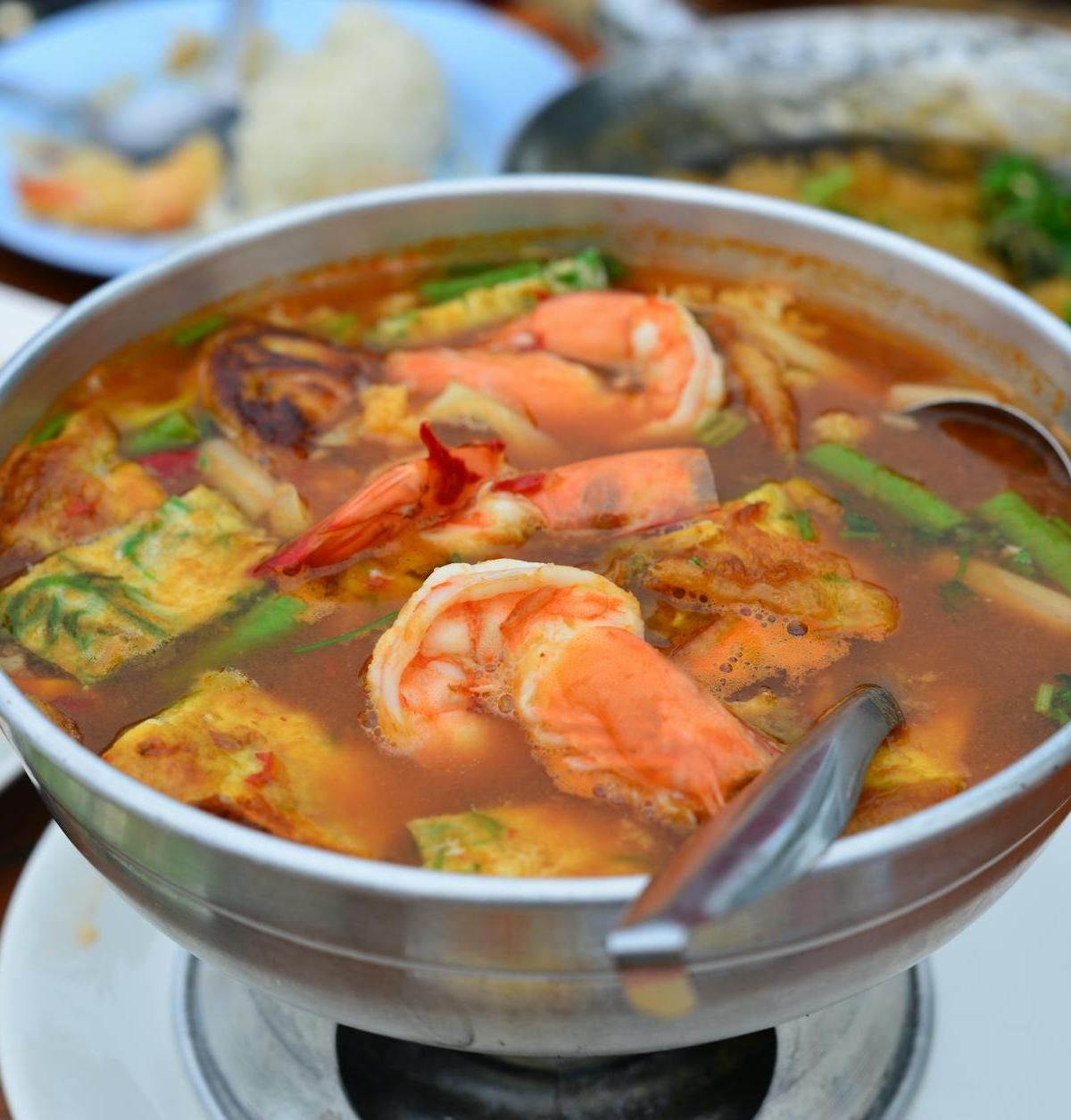Sour Curry Shrimp