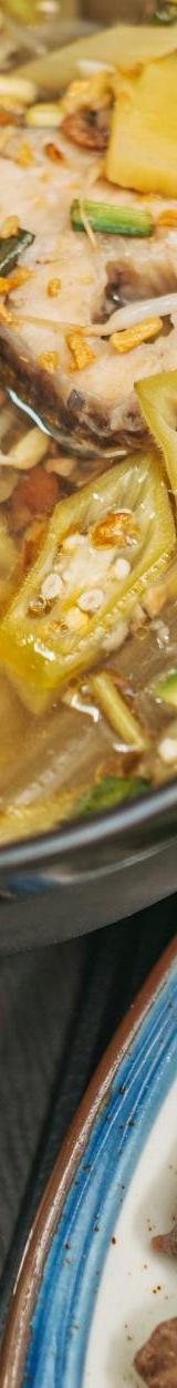 20-Min Sour Fish Soup with Crispy Giblets