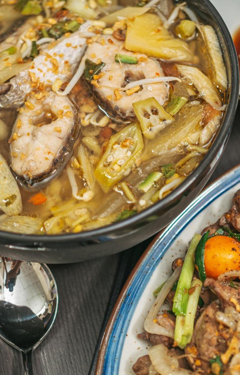 20-Min Sour Fish Soup with Crispy Giblets