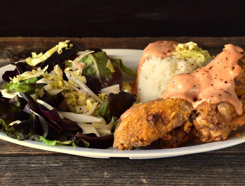 Classic Southern Fried Catfish Plate