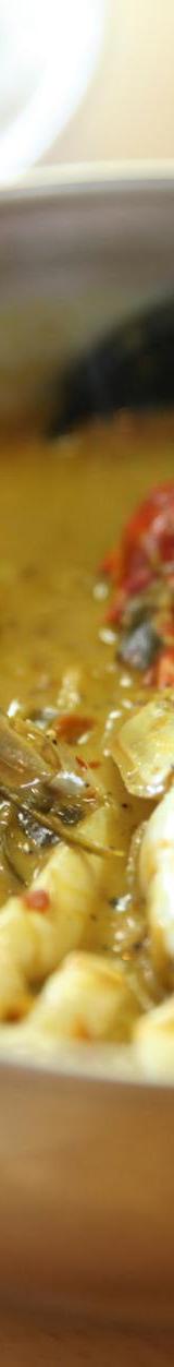 Southern Thai Curry with Shrimp