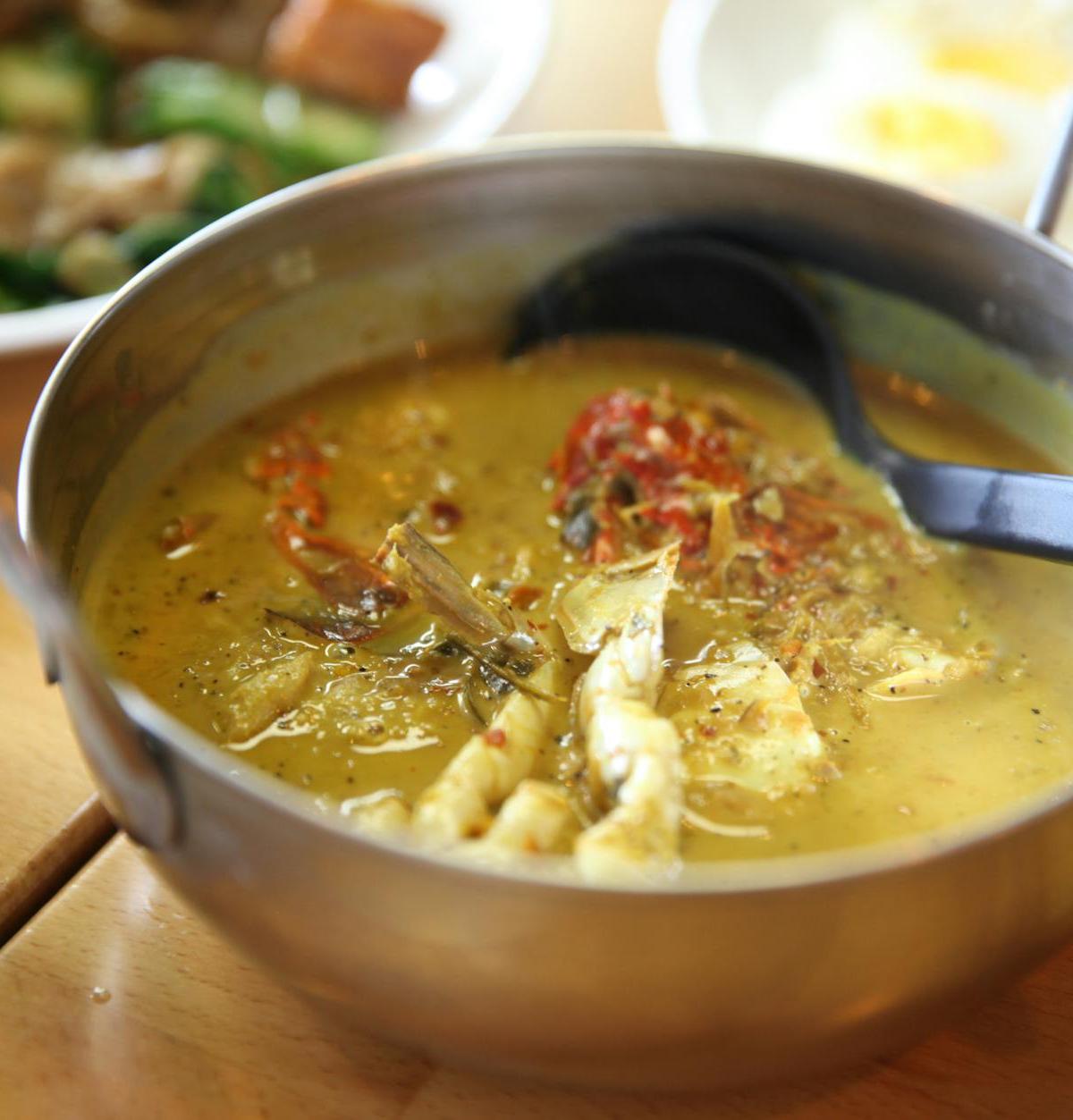 Southern Thai Curry with Shrimp