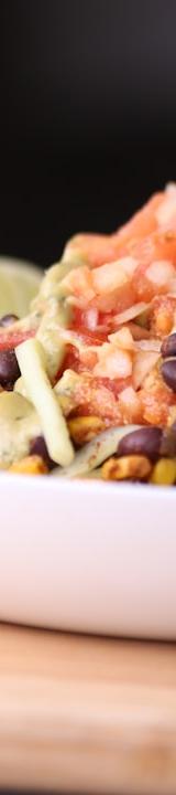 Southwest Black Bean Salad with Lime & Avocado
