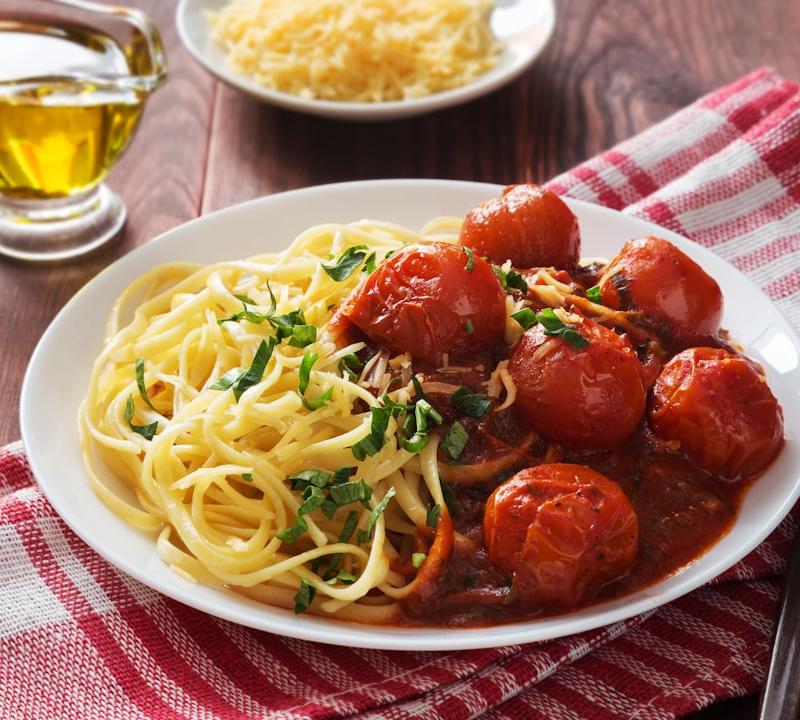 Soutzoukakia — Greek Smyrna Meatballs with Pasta