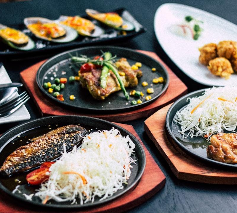 Soy-Butter Seafood Platter