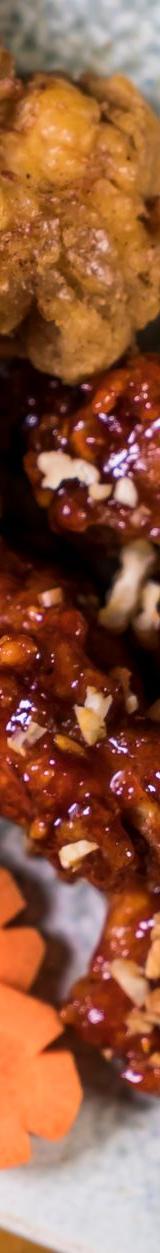 Soy Garlic Crispy Chicken with Slaw