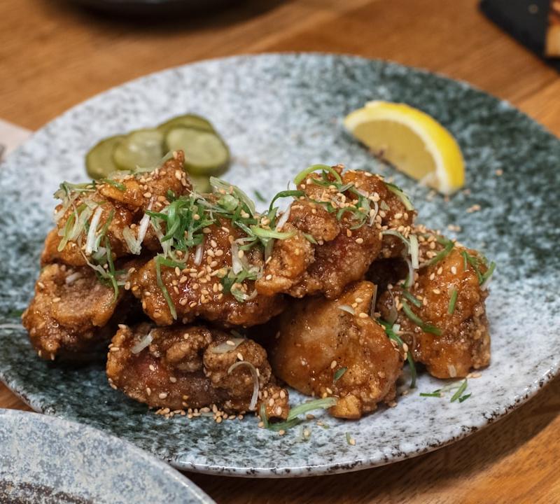 Glossy Soy Garlic Korean Fried Chicken