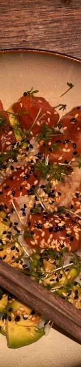 Soy-Ginger Ahi Poke Bowl