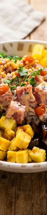 Soy-Ginger Tuna Poke Bowl