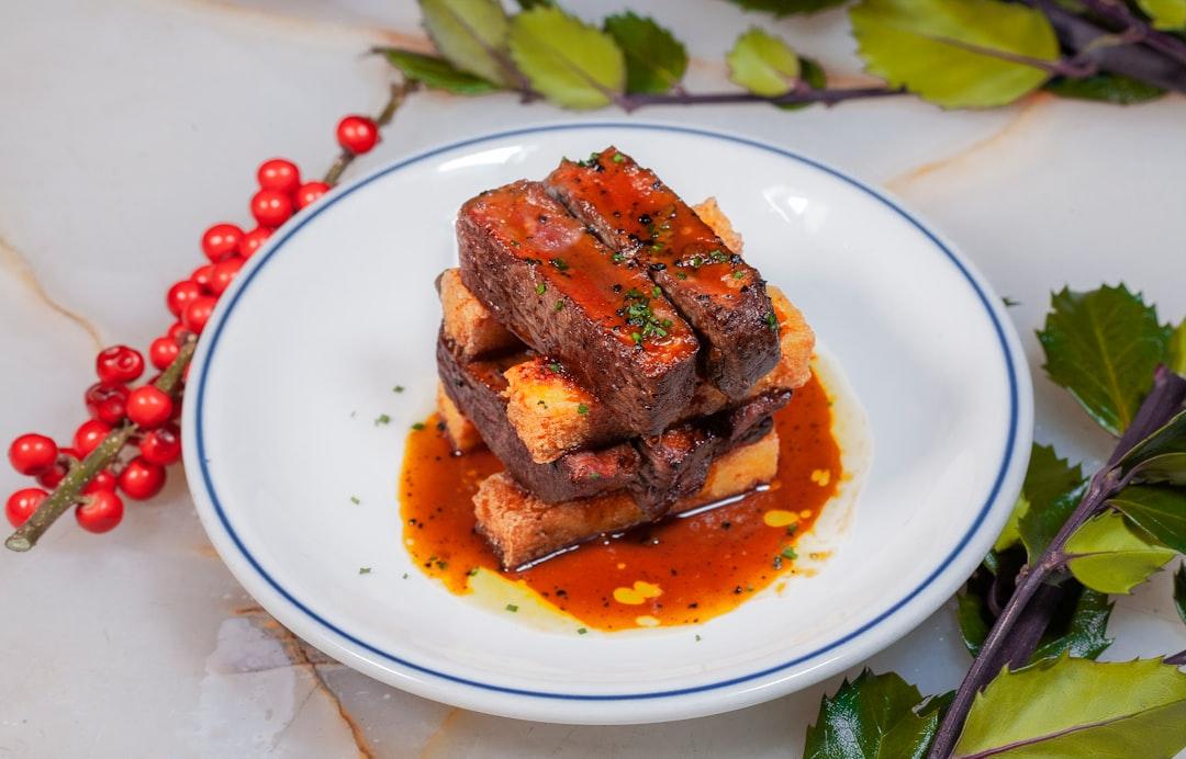 25-Min Soy Glazed Pork Ribs with Crispy Tofu