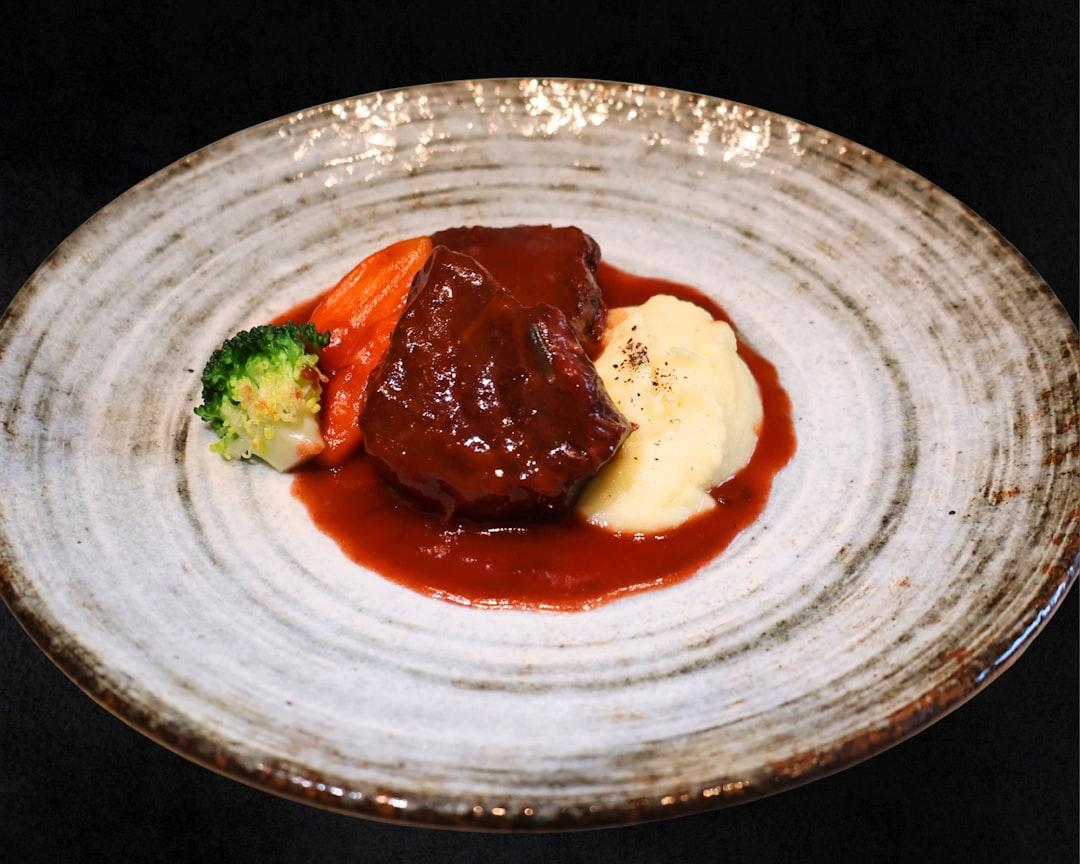 Spanish Braised Oxtail with Root Vegetables