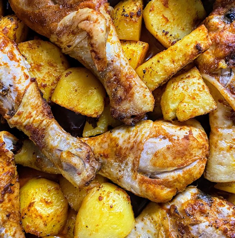 Spanish Chicken and Potatoes