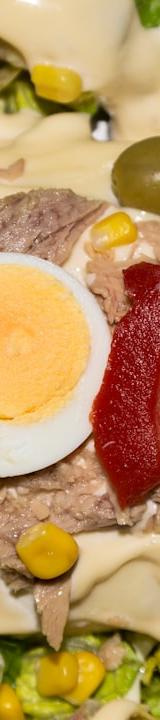 Spanish Ensalada Mixta with Jammy Egg