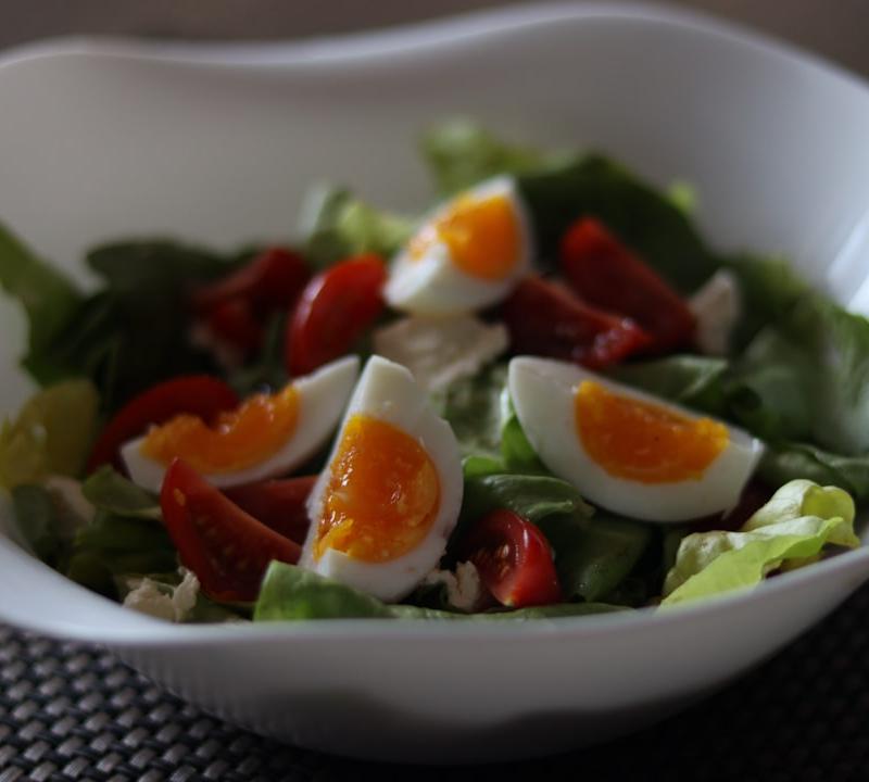 Spanish Ensalada Mixta with Tuna & Egg