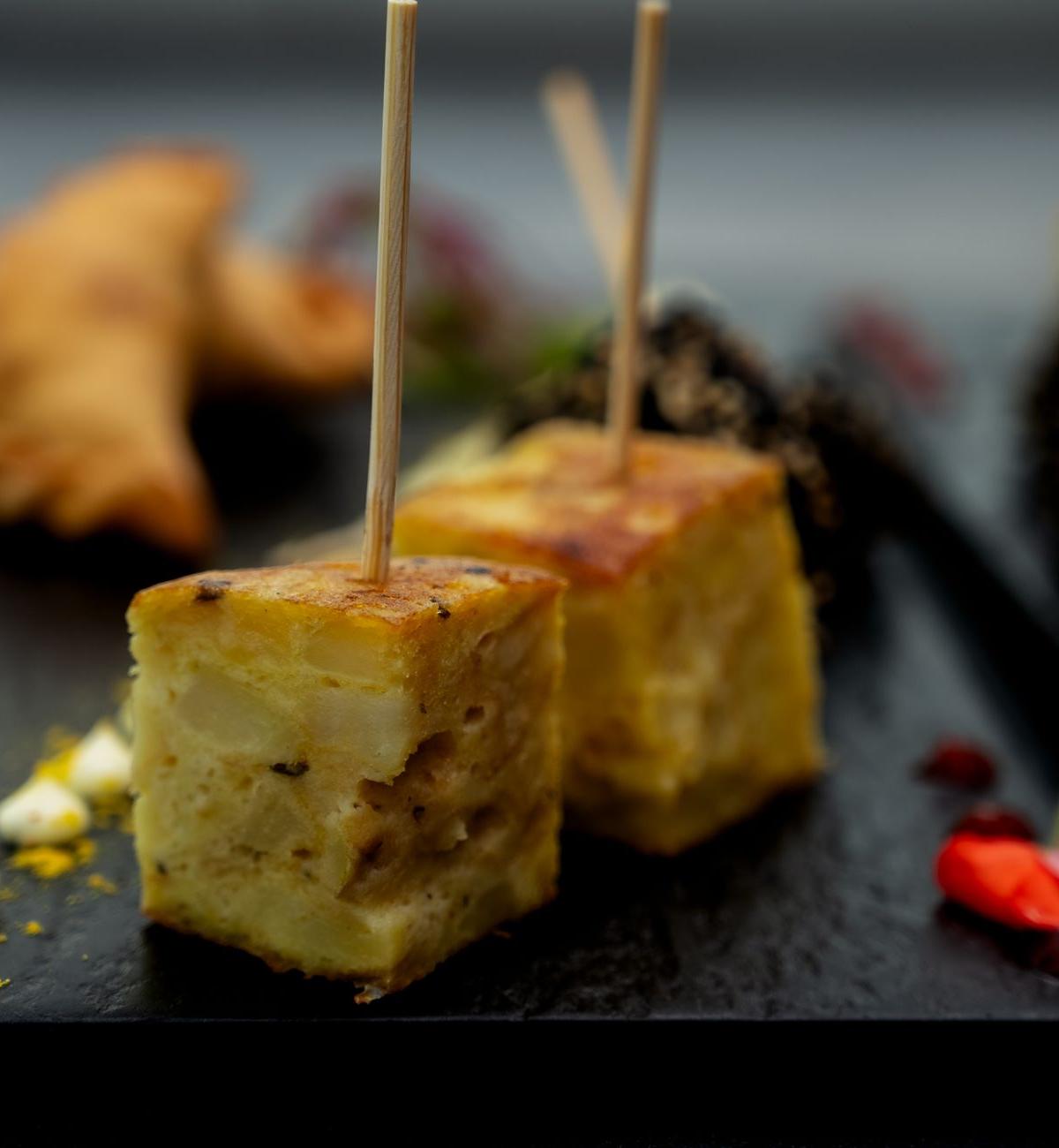 25-Min Spanish Potato Omelette with Crispy Empanadas