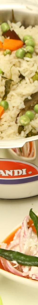 Spiced Basmati Pulao with Yogurt & Pickled Veg