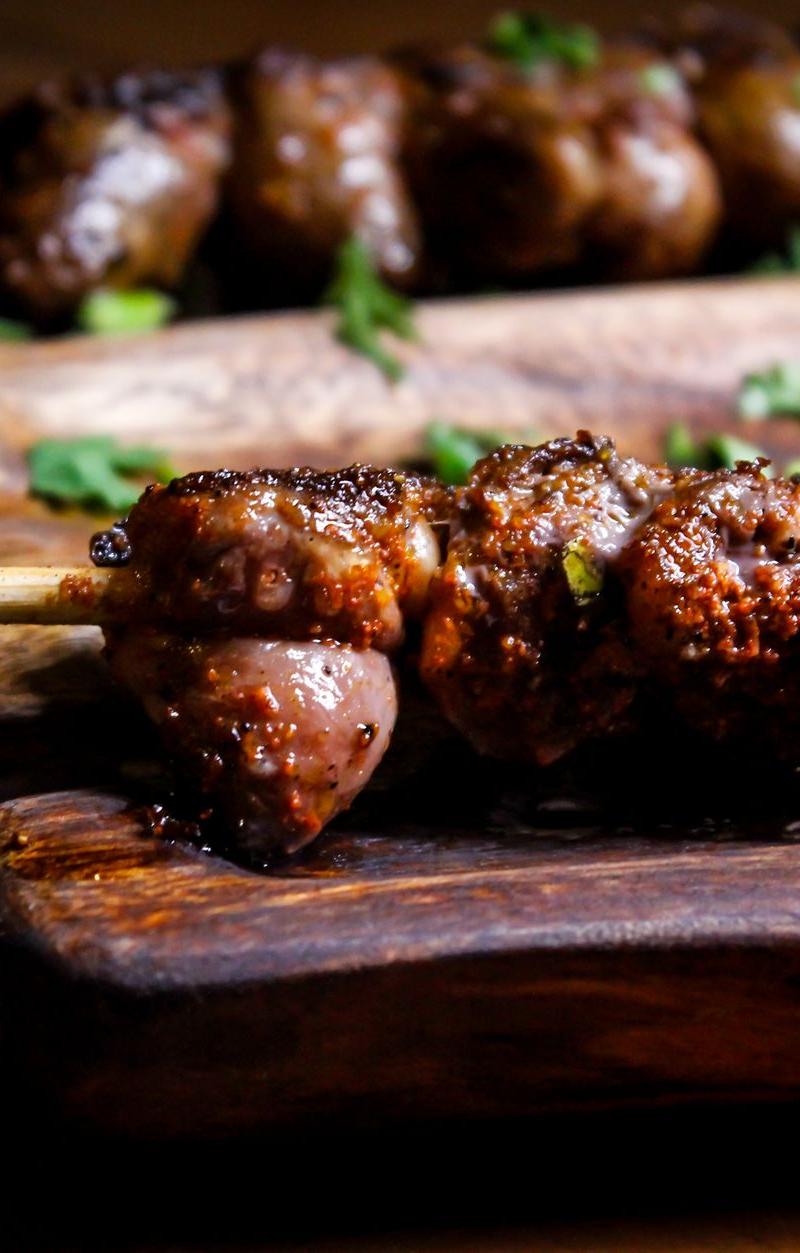Spiced Beef Anticuchos