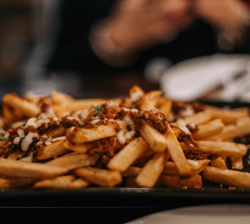 25-Min Spiced Beef Doner with Fries & Feta