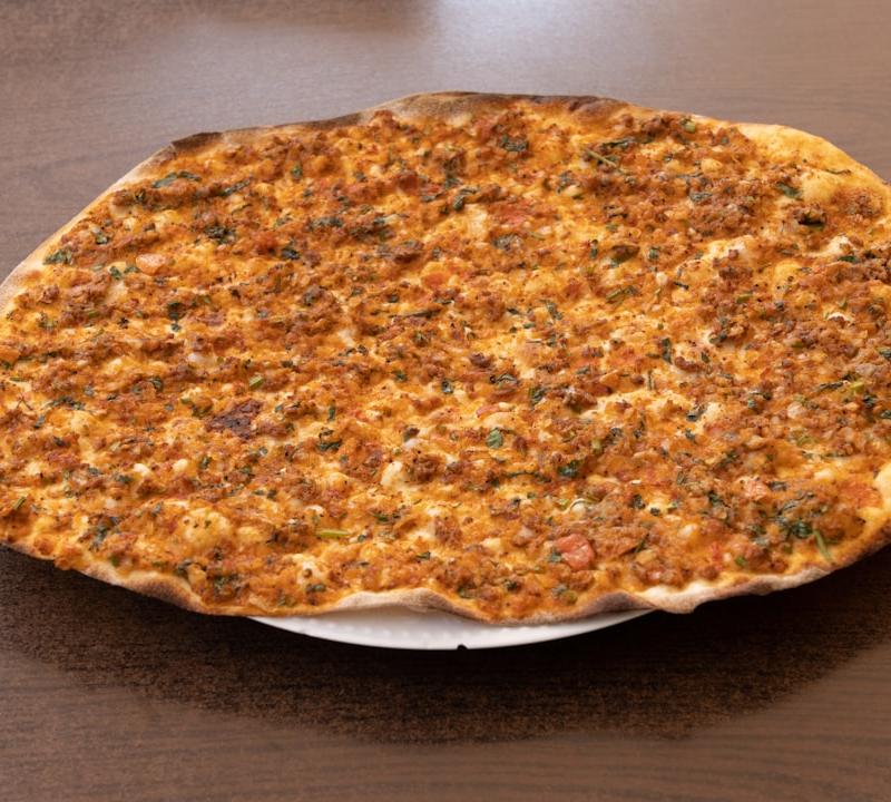 20-Min Spiced Beef Flatbread