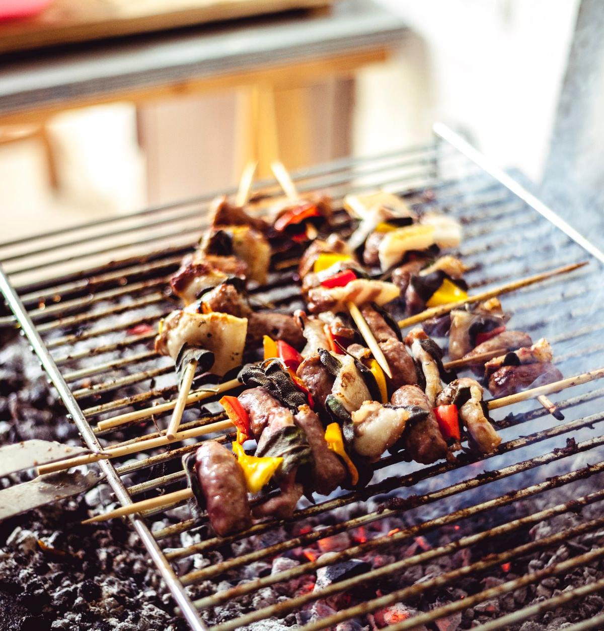 25-Min Spiced Beef Heart Skewers