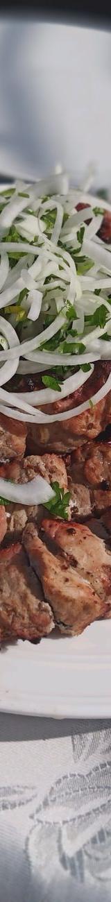Spiced Beef Kebab Plate with Tahini