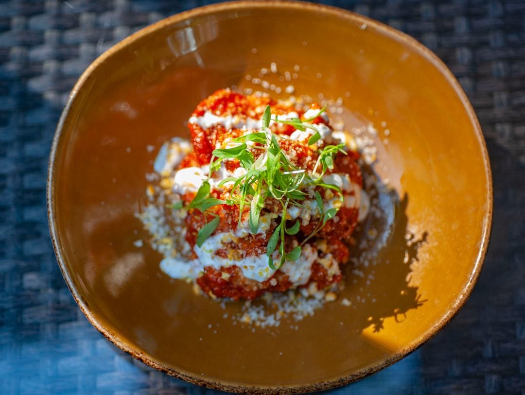 Spiced Beef Soutzoukakia with Tomato Sauce