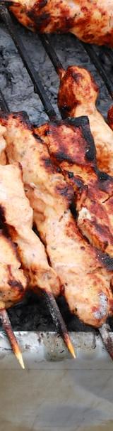 Spiced Chicken Brochettes