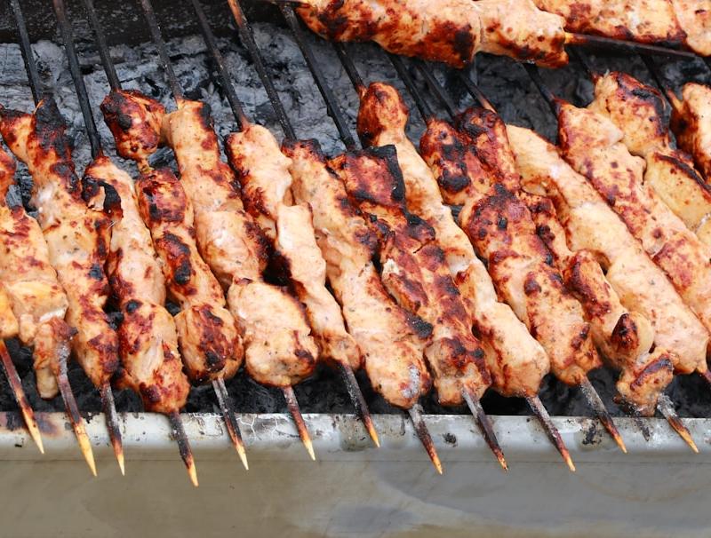 Spiced Chicken Brochettes