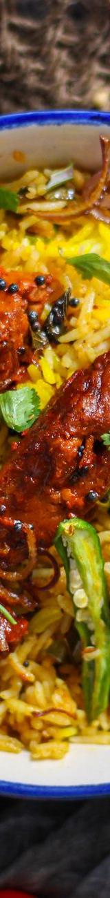 25-Min Spiced Chicken Kabsa Bowl