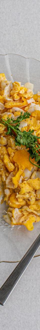 Spiced Egg Bhurji & Fried Egg Plate