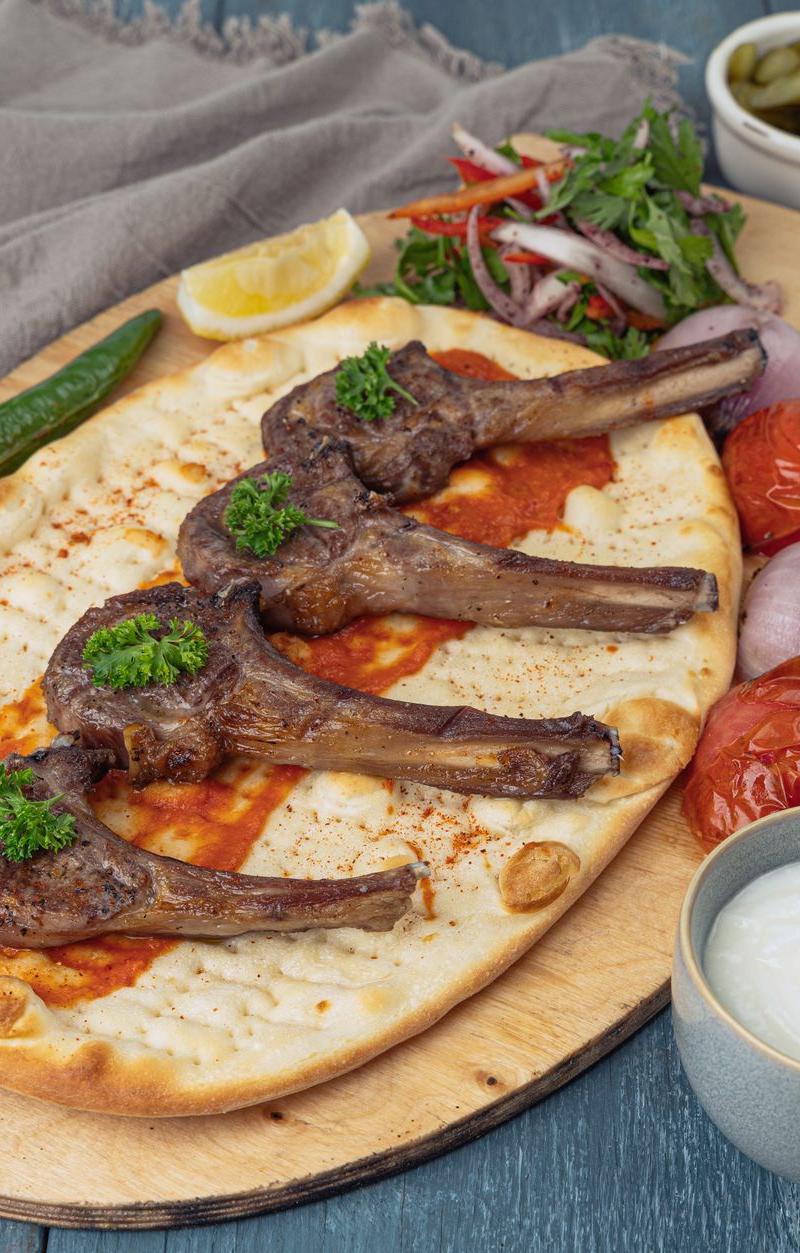 Spiced Lamb Hummus