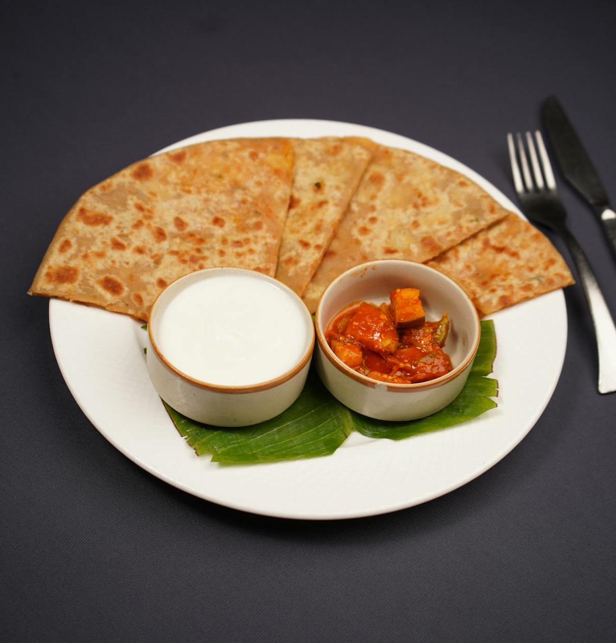 15-Min Spiced Lamb Keema Paratha