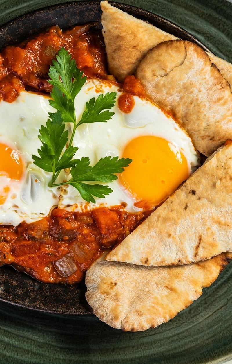 20-Min Spiced Lamb Kefta with Eggs & Pita