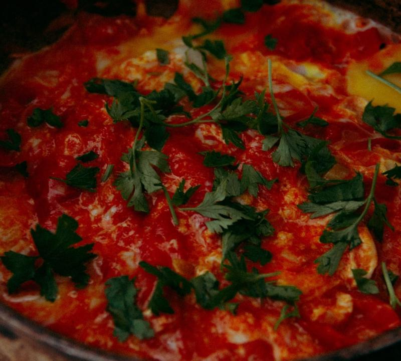 25-Min Spiced Lamb Kefta with Eggs