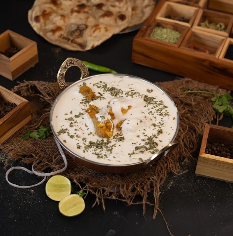 Spiced Lamb Meatballs in Yogurt Sauce