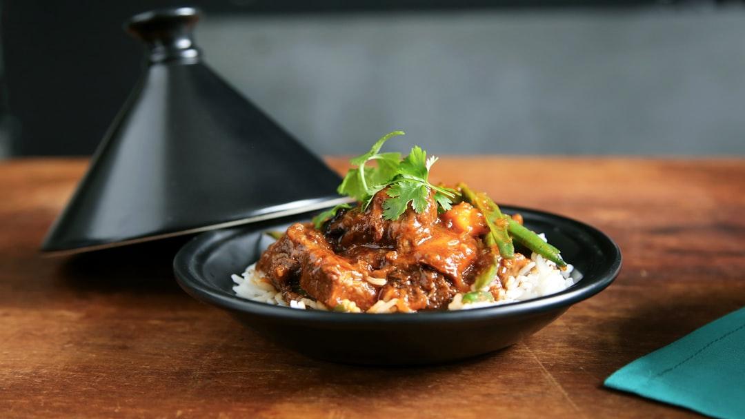 20-Min Spiced Lamb & Olive Tagine