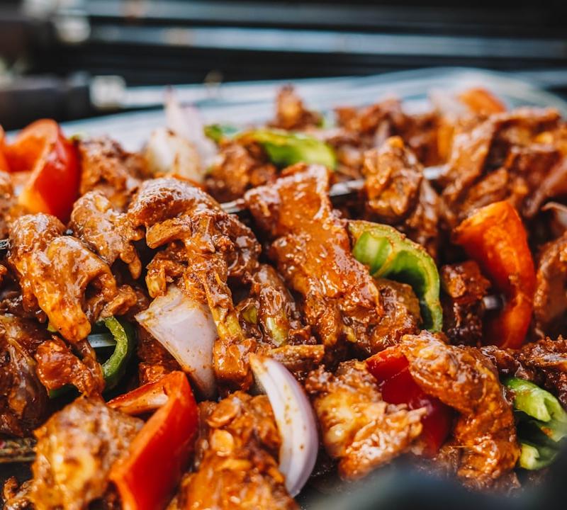 Spiced Lamb Suya
