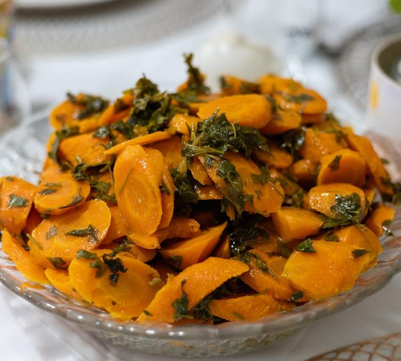 Spiced Moroccan Carrot Salad