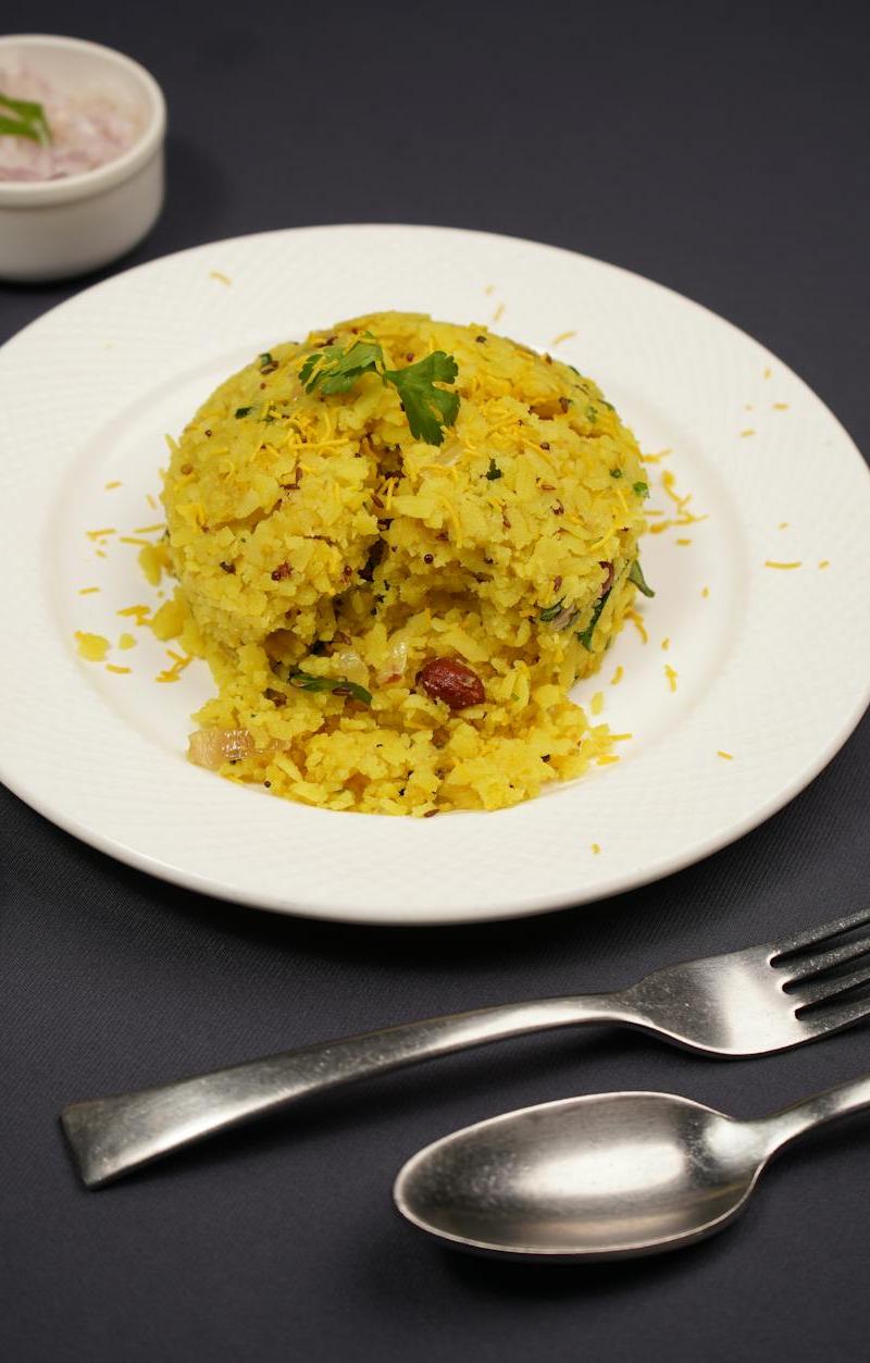 Spiced Poha Breakfast Bowl