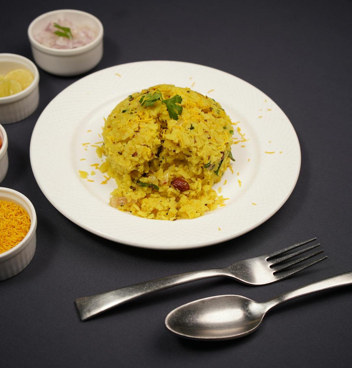 Spiced Poha Breakfast Bowl