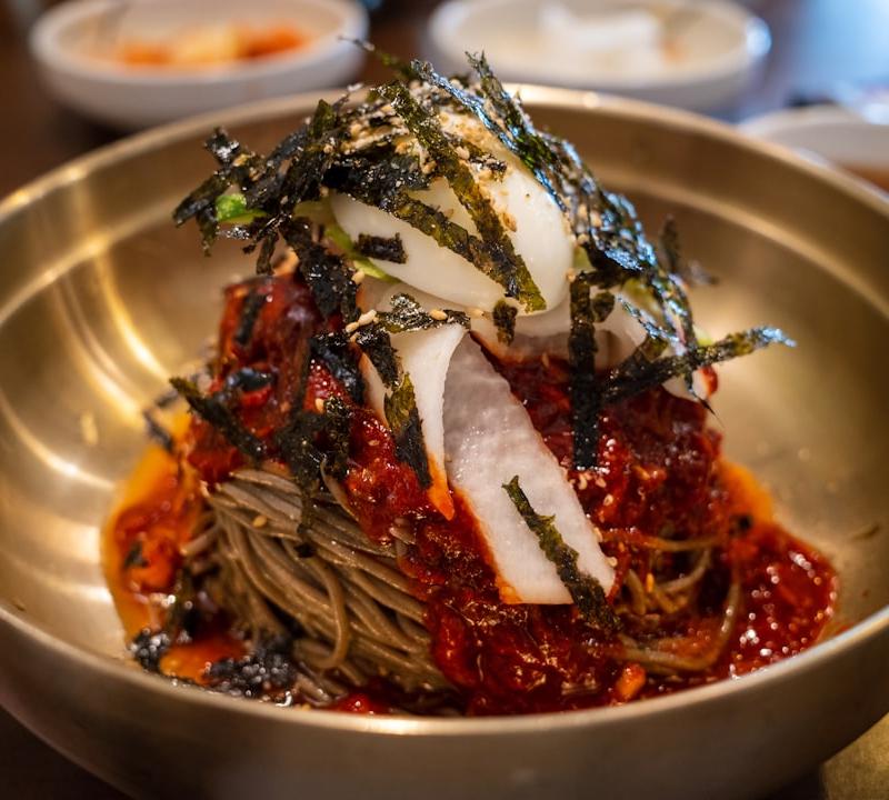 Spicy Bibim Kalguksu