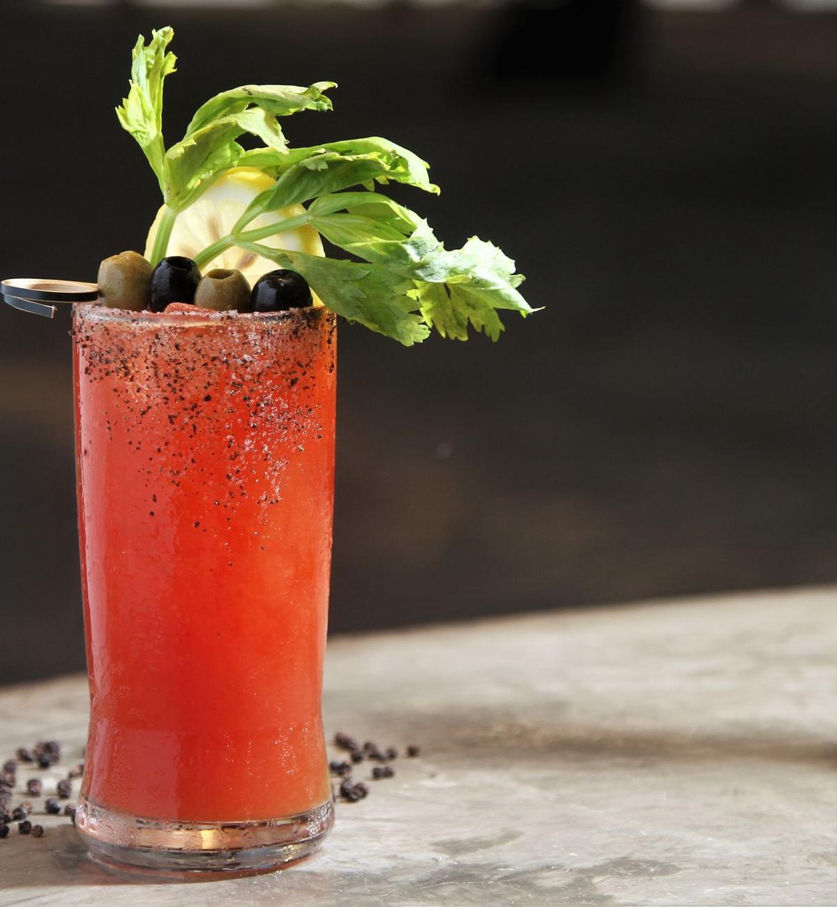 Spicy Bloody Mary with Celery