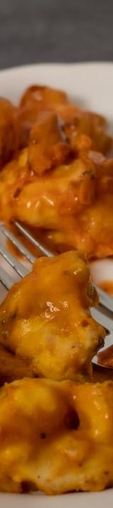 Spicy Buffalo Cauliflower Bites