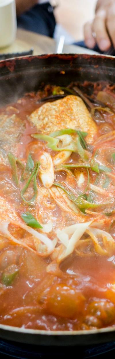 Spicy Cod & Tofu Stew