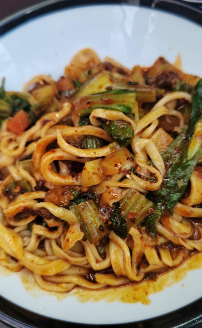 Spicy Cold Bibim Kalguksu