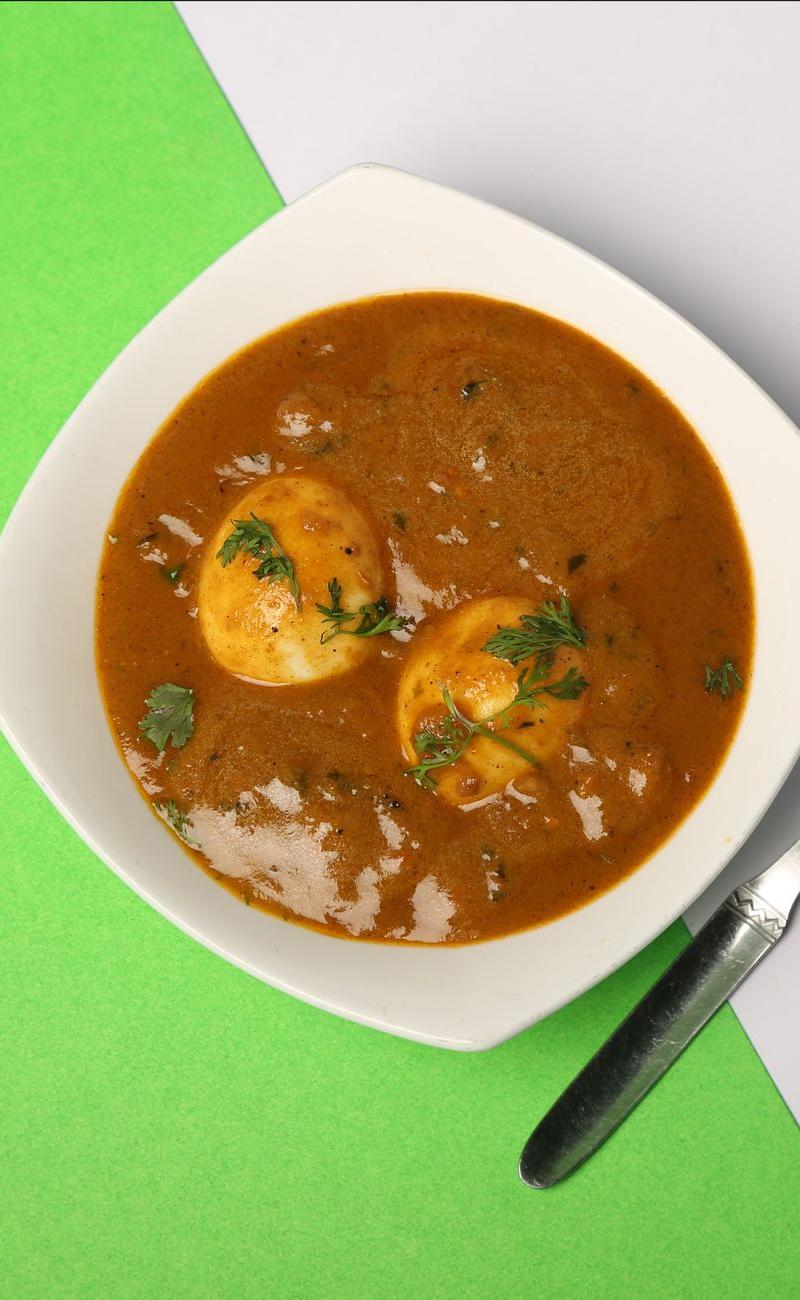25-Min Spicy Egg Curry